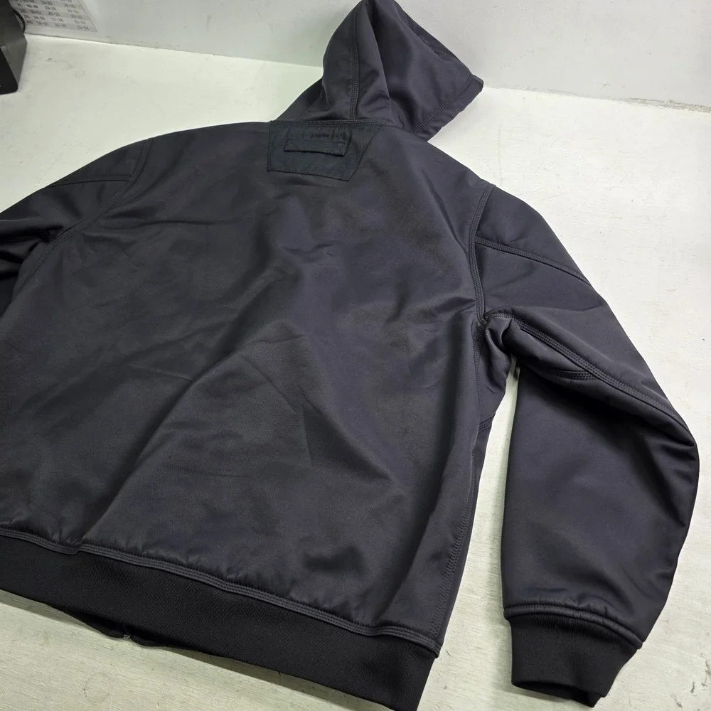 Duluth Alaskan Hardgear Full‎ Zip Heavy Hoodie Soft Shell Jacket Men's 2XL EUC